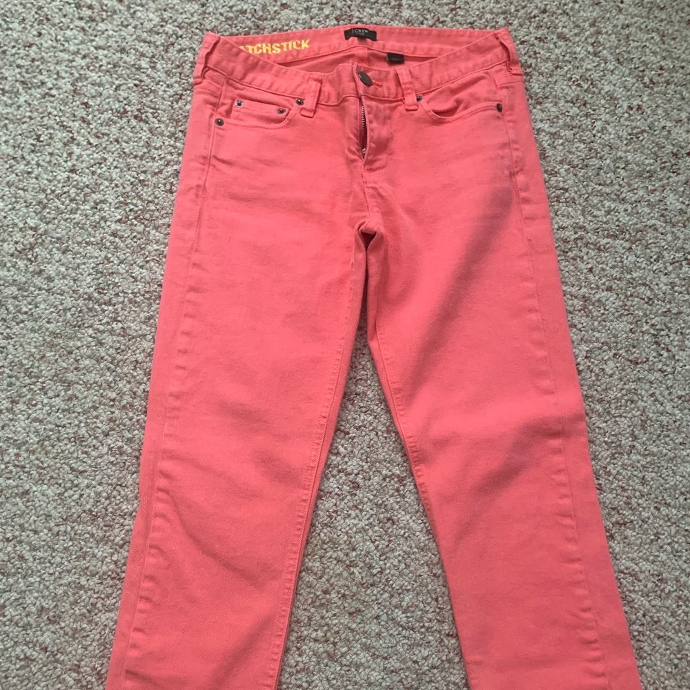 J. Crew Stretch Matchstick Stretch  Ankle Jeans